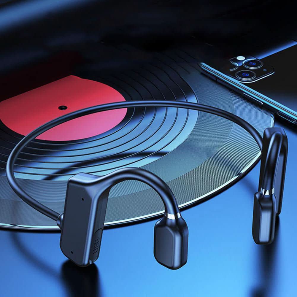 Cuffie Wireless a Conduzione Ossea – SonicFlow