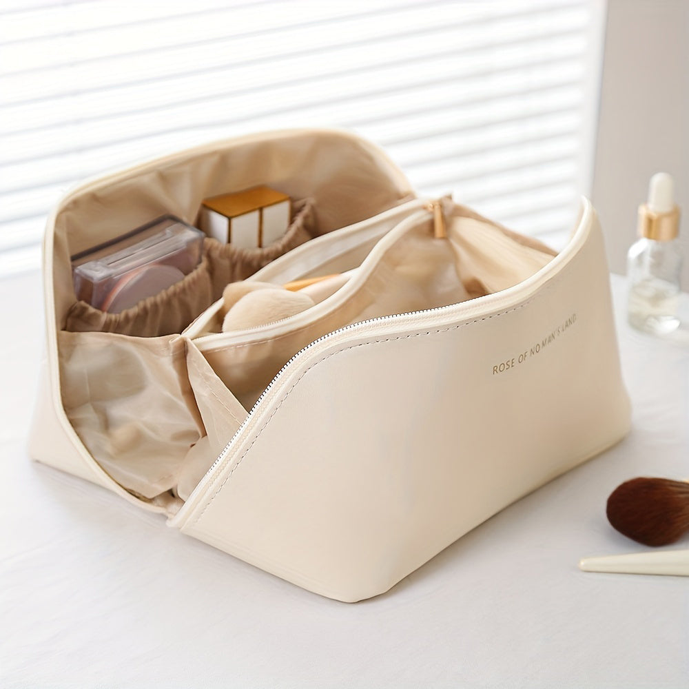 Organizzatore per Trucco con Zip – Borsa Cosmetica di Lusso per Viaggi