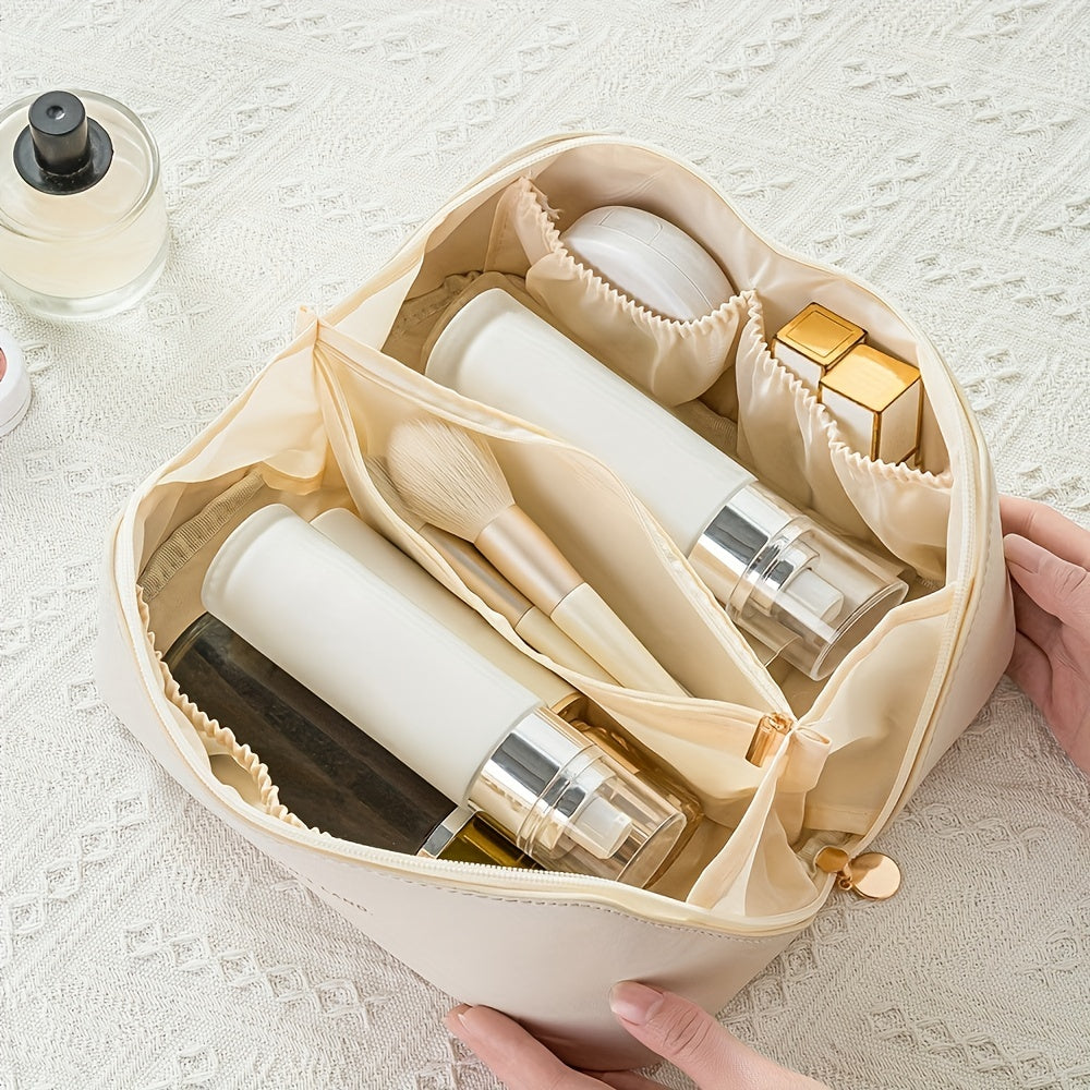 Organizzatore per Trucco con Zip – Borsa Cosmetica di Lusso per Viaggi