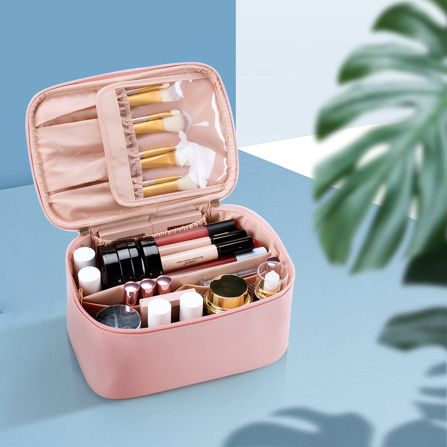 Organizer per Trucco Portatile con Separatori