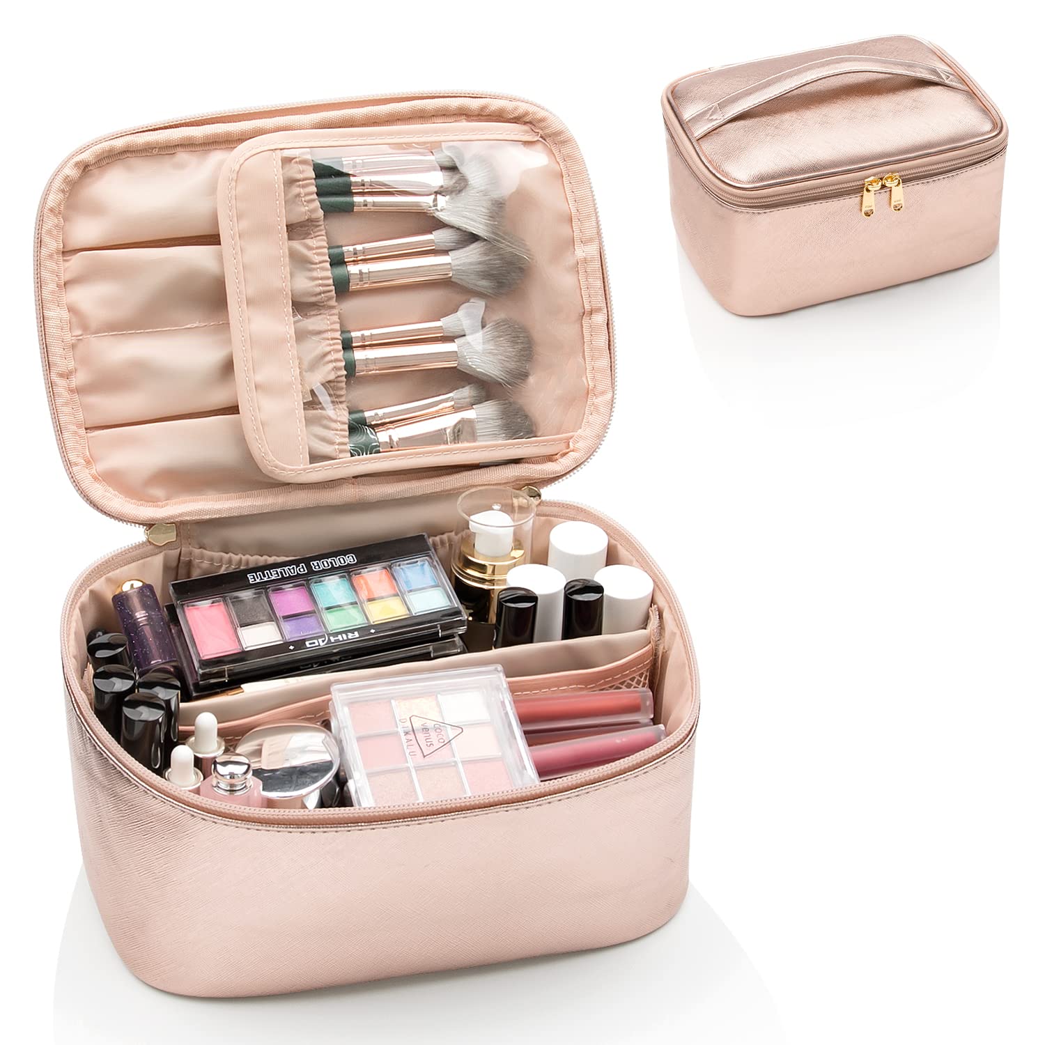 Organizer per Trucco Portatile con Separatori
