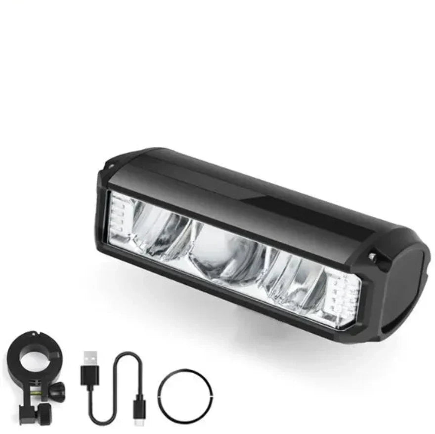 LazyX – Potente Faro per Bicicletta da 1400 Lumen | Illuminazione Faro