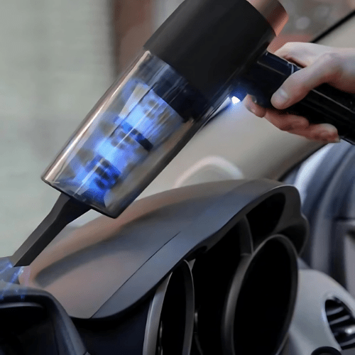 CarDust | Potente Aspirapolvere Portatile per Auto | Design Senza Fili