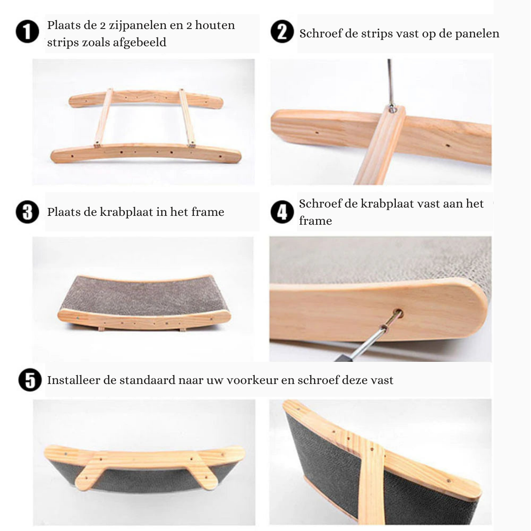 Il Posto di Grattamento e Poltrona 3-in-1 per Gatti – ClawLounge