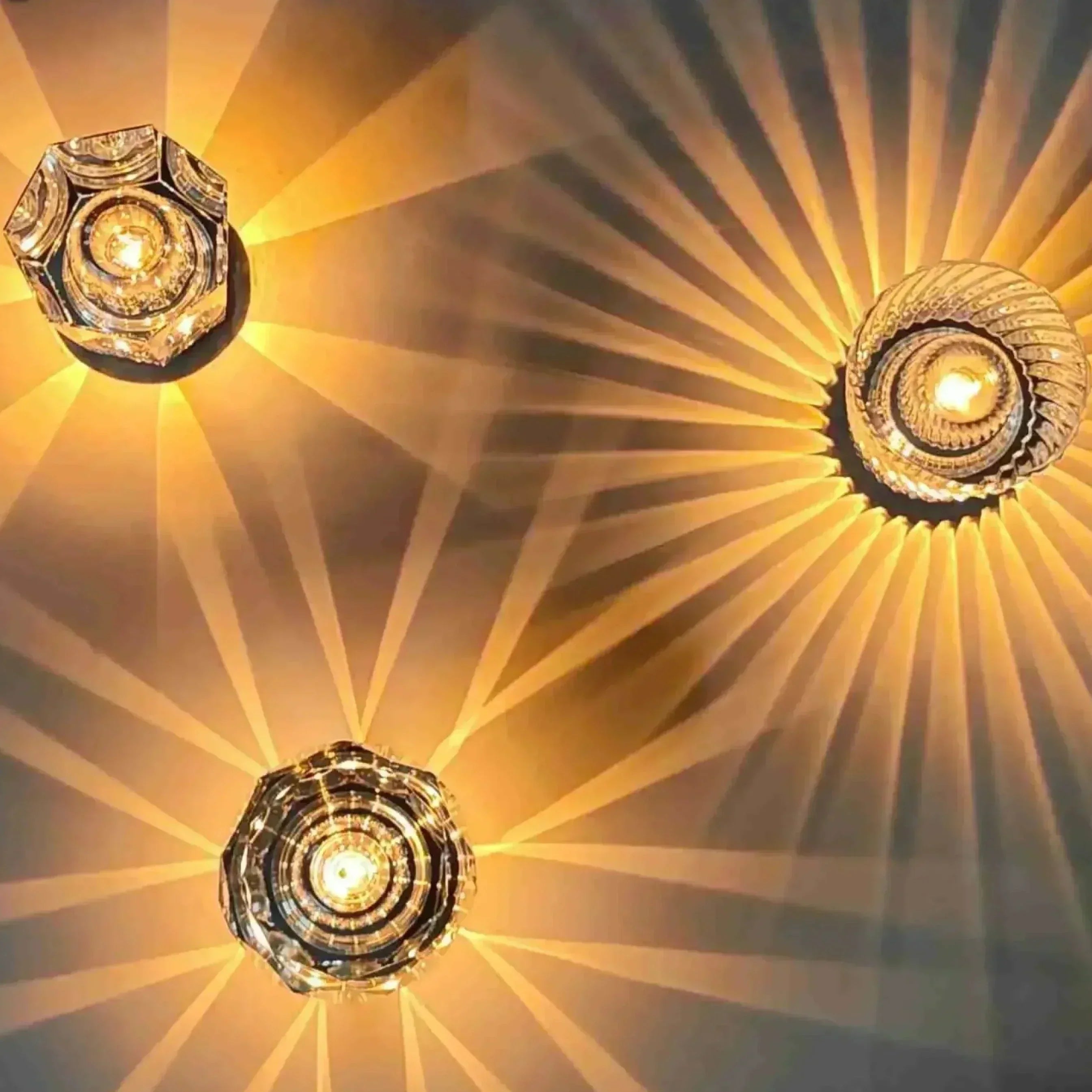 Lampada da Tavolo Ricaricabile in Cristallo e Diamante di Lusso – Lumière Diamant