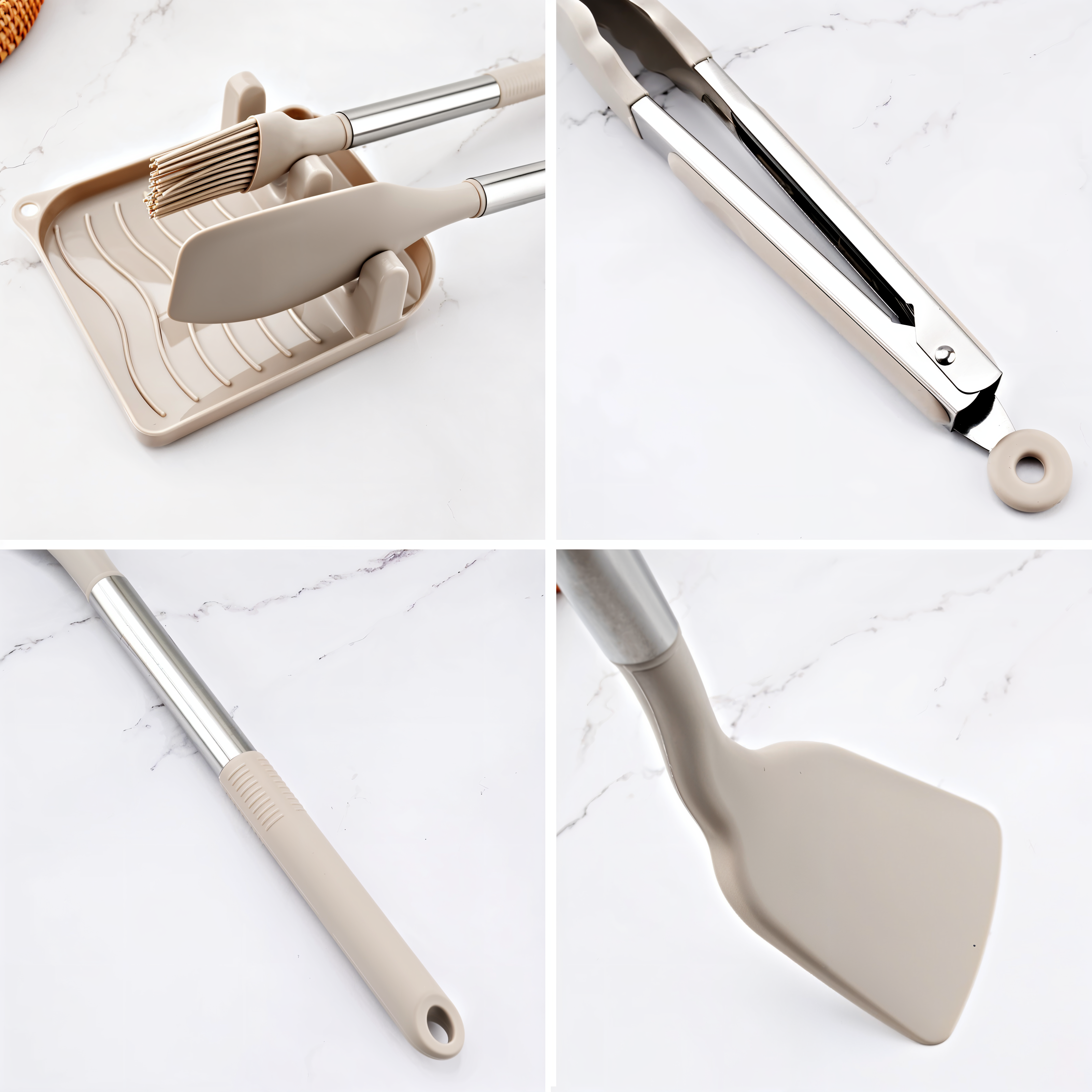 Set di Utensili da Cucina in Silicone da 12 Pezzi – Culinara Pro