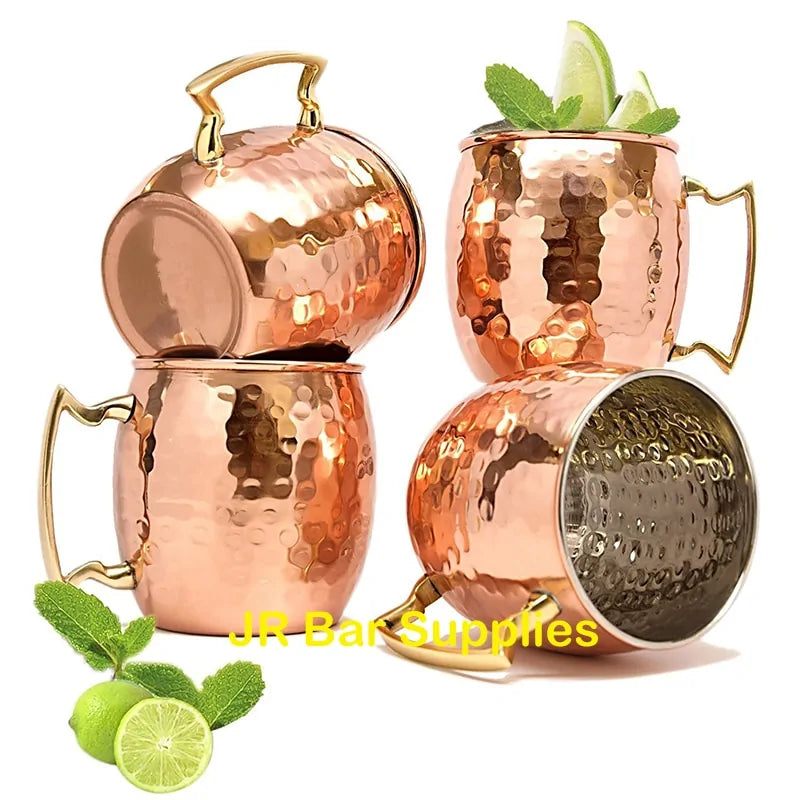 Set di Mug in Rame Martellato - ChillCopper