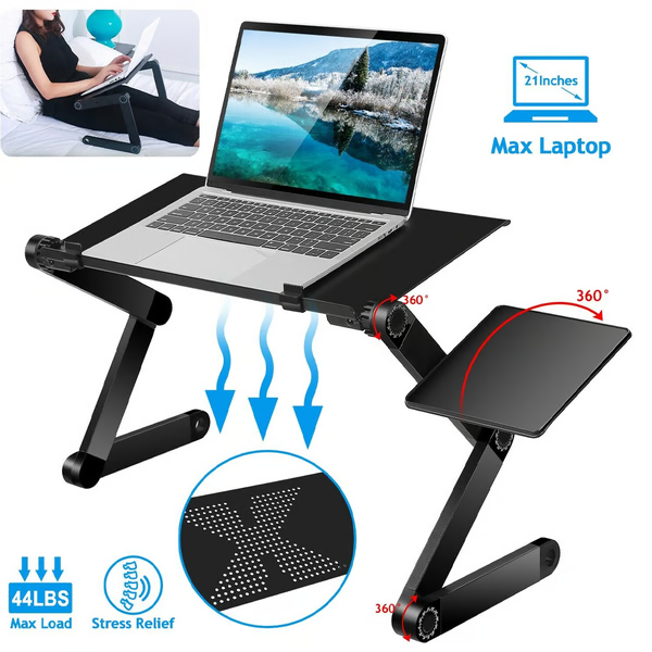 Supporto Ergonomico per Laptop a 360° – FlexStand