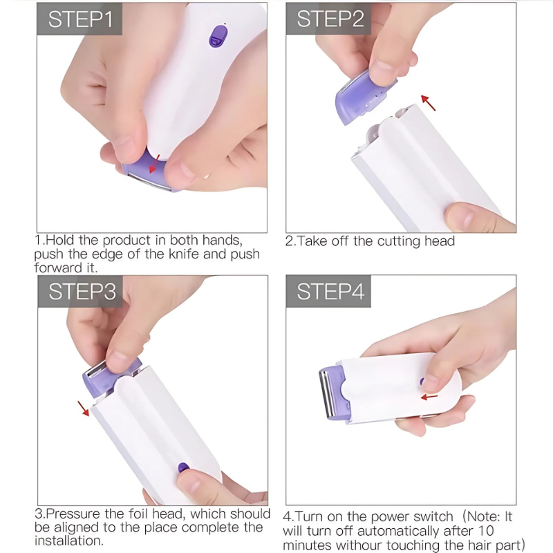Pro | Dispositivo per Epilazione Laser | Indolore & Comfort