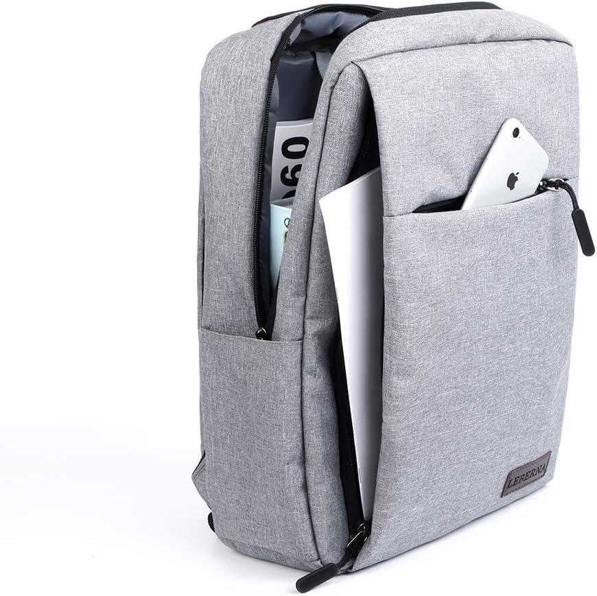 Zaino Slim Impermeabile per Laptop con Porta USB