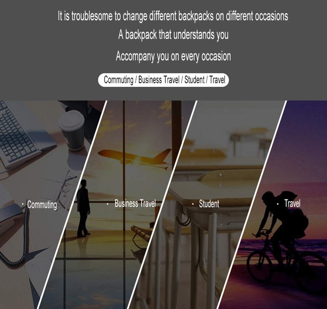 Zaino Slim Impermeabile per Laptop con Porta USB