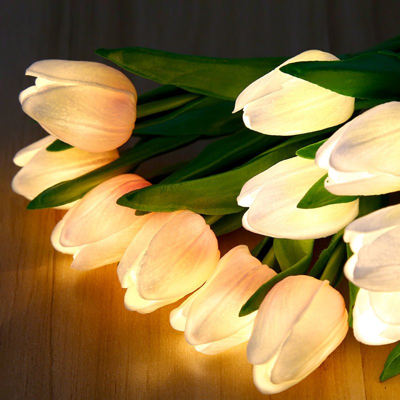 Lampada da Tavolo LED Decorativa a Forma di Tulipano – Florima
