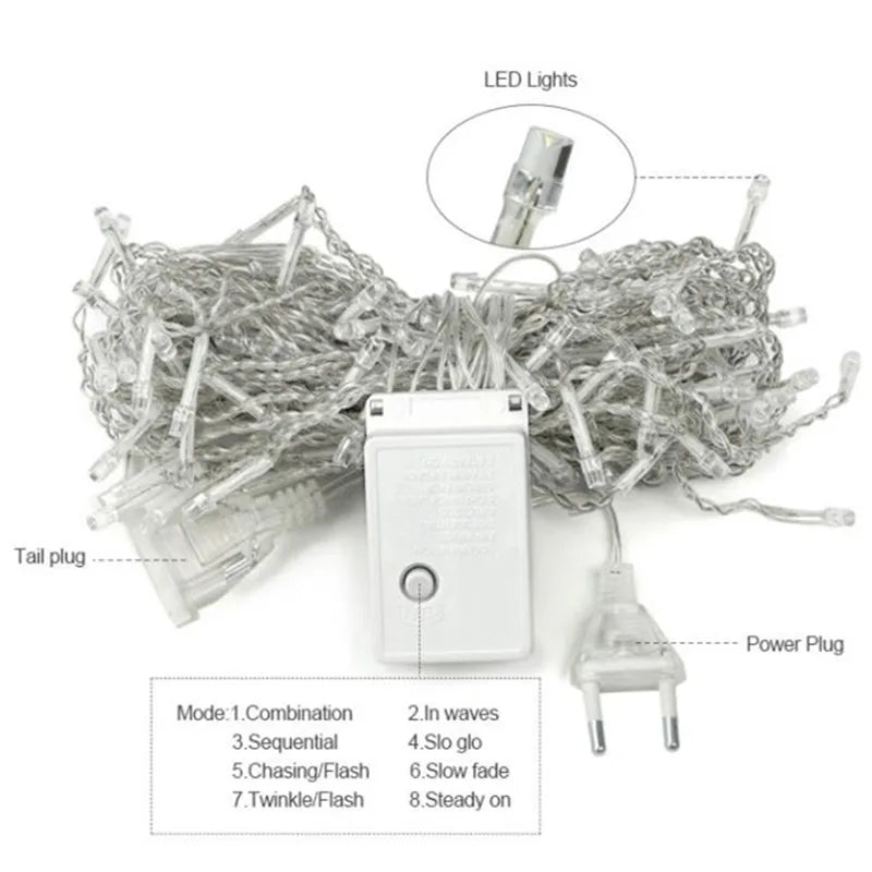 Illuminazione a Goccia Atmosferica – FrostGlow