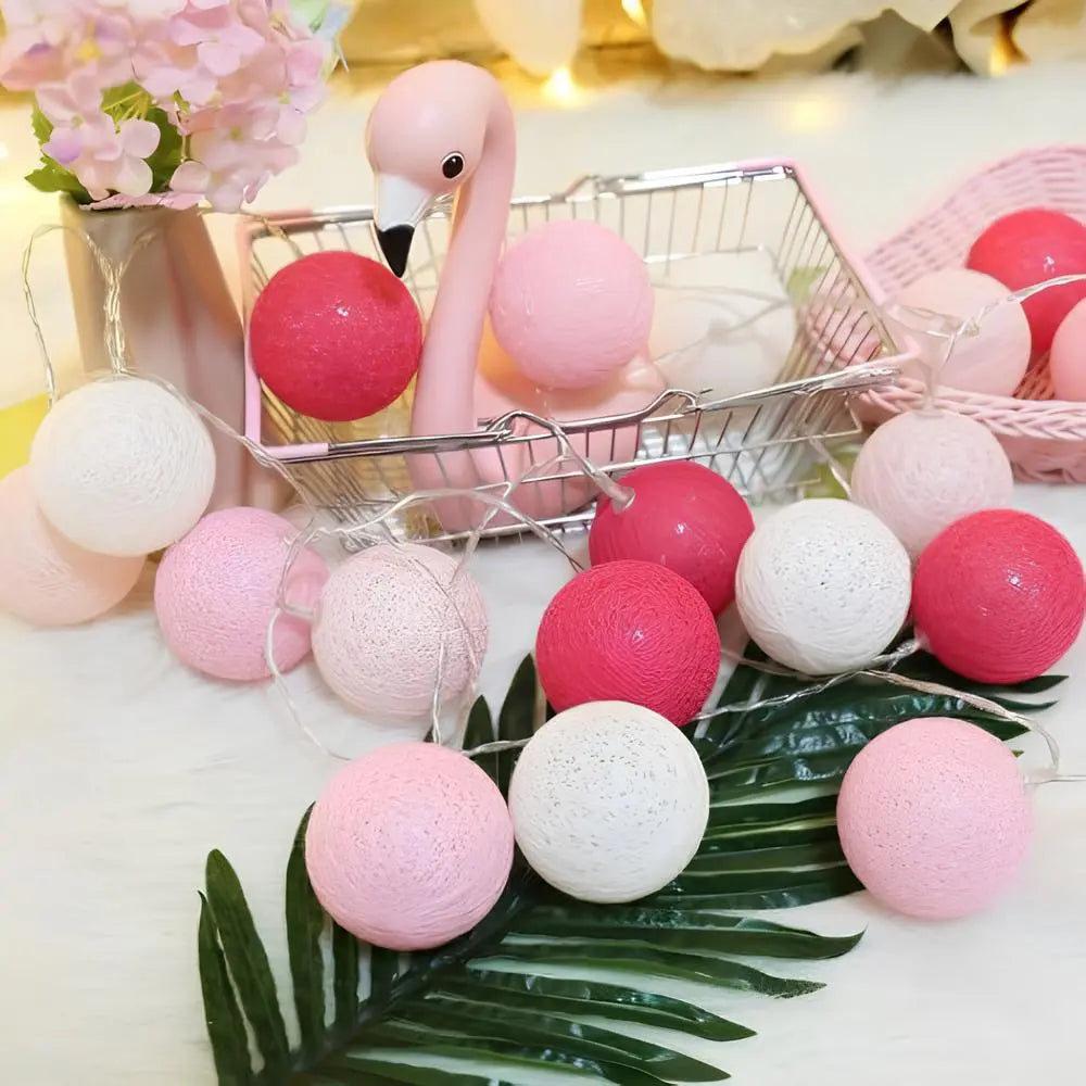 Ghirlanda di Palloni Atmosferici - LumaBreeze