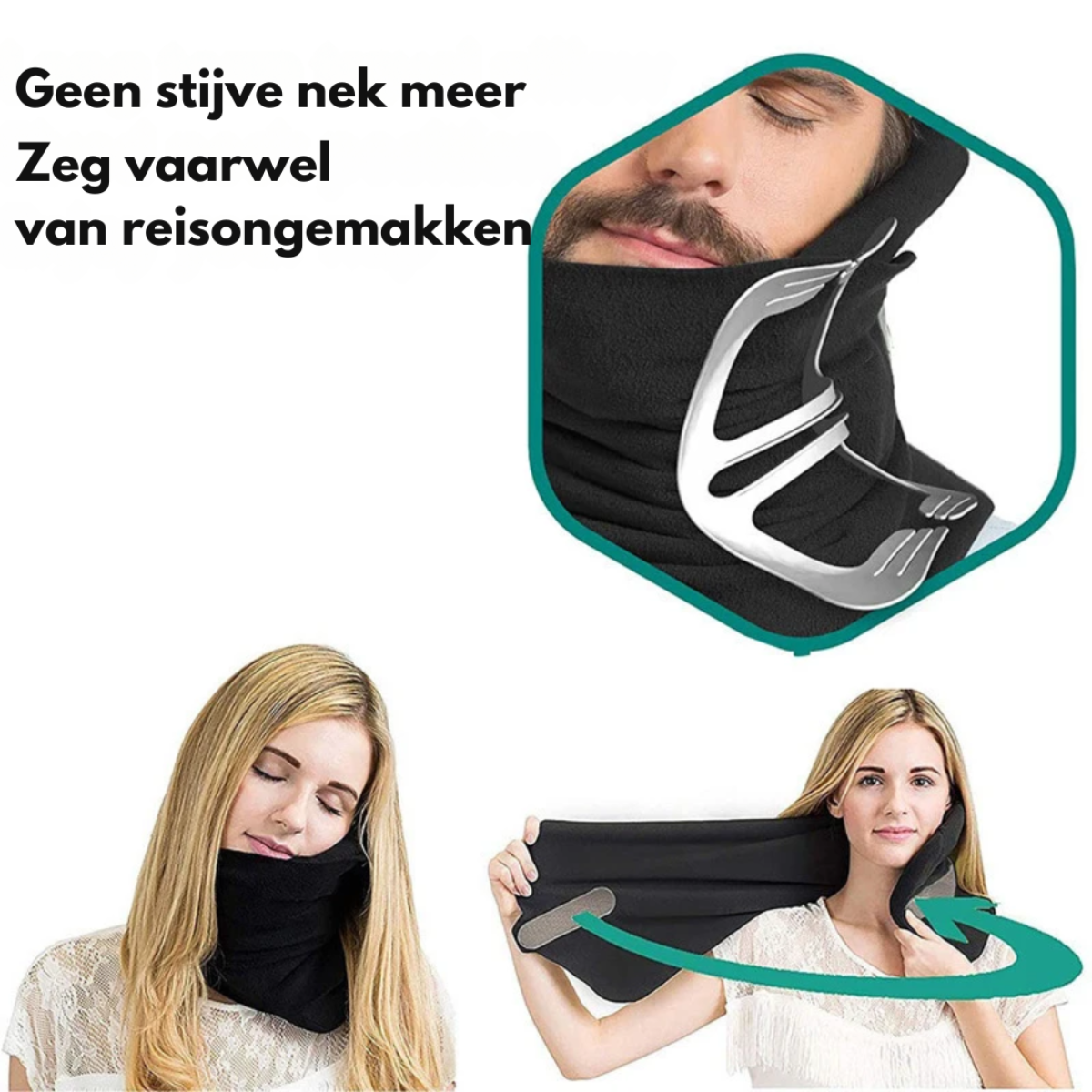 Cuscino da Viaggio per il Collo - Comfort Estremo per Viaggiare | Leggero & Igienico