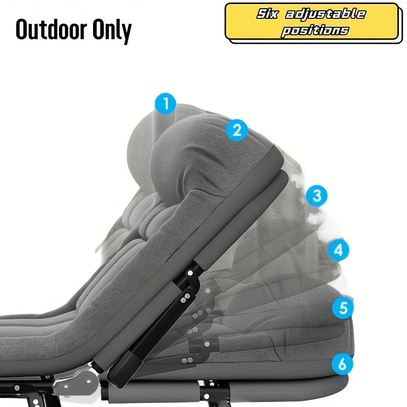 Letto da Campeggio Pieghevole - Alluminio Leggero & Inox