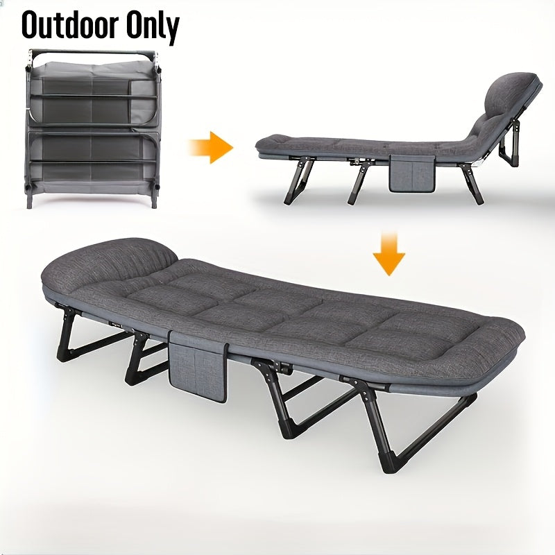 Letto da Campeggio Pieghevole - Alluminio Leggero & Inox