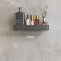 Estantes de baño contemporáneos y elegantes en gris