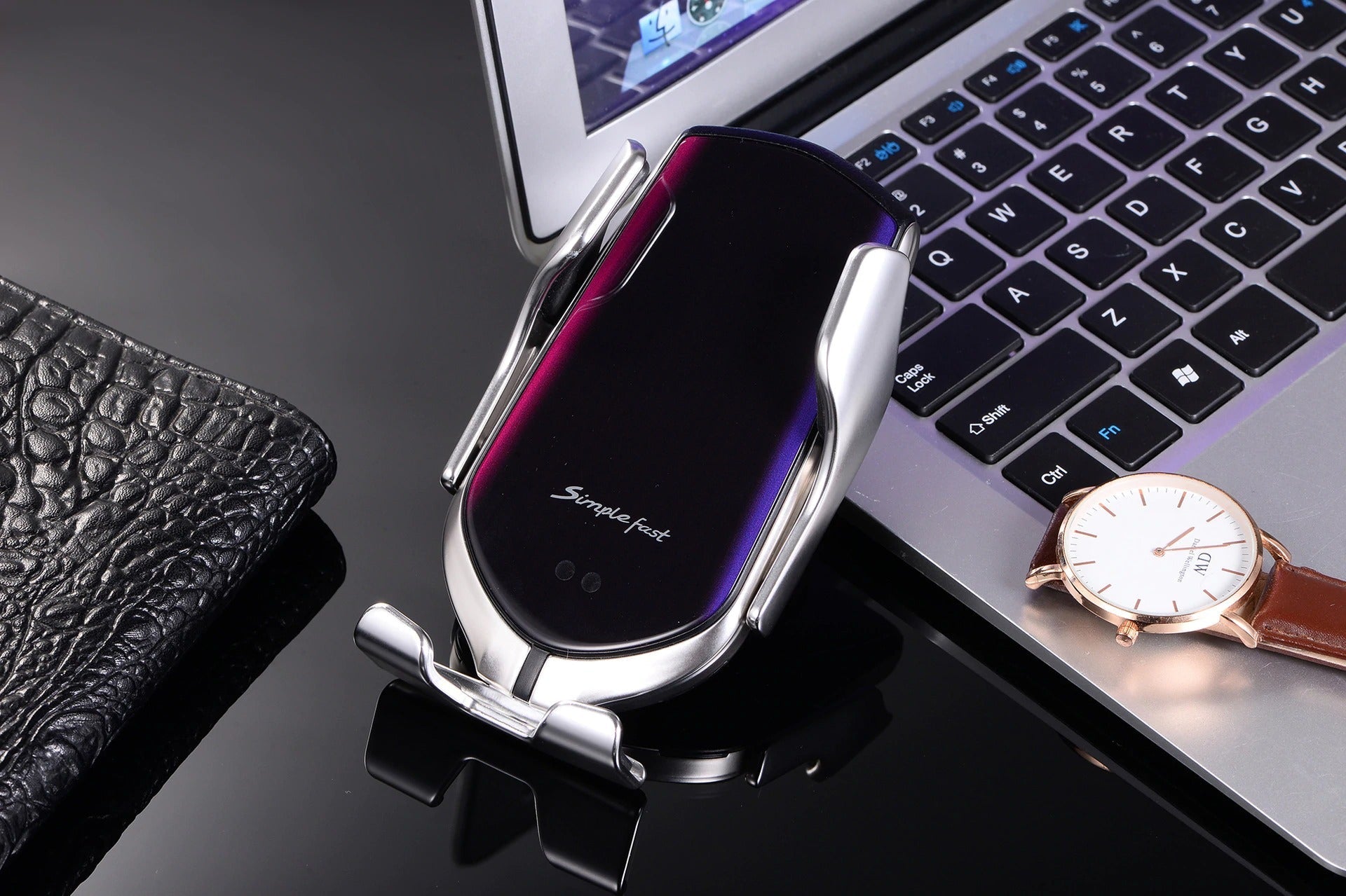 Supporto per Telefono Automatico con Caricatore Wireless – GripCharge