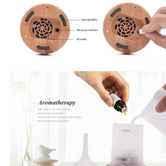 Diffusore di Aromaterapia Rilassante & Ambientale – AuroraGlow