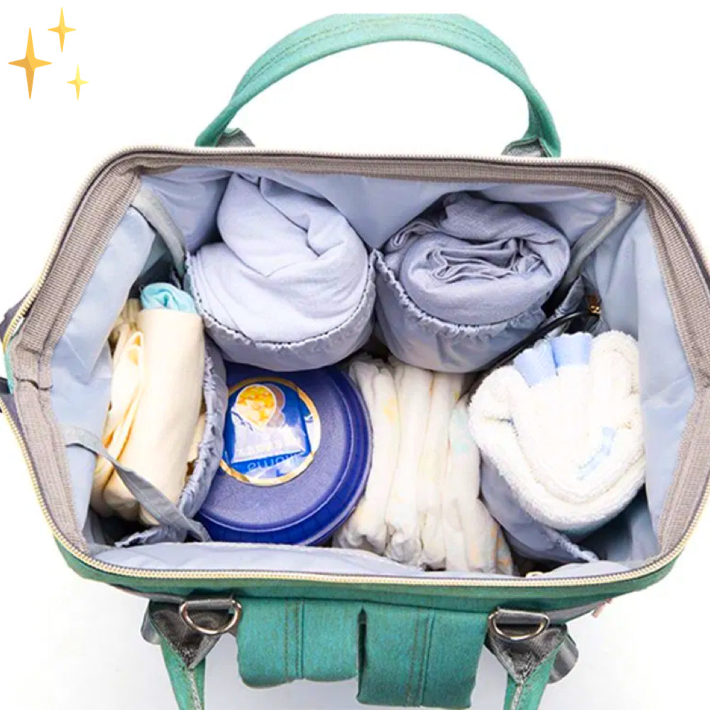 Zaino Cambio Elegante con Caricatore USB – ParentPack