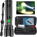 LumaBeam – Torche LED rechargeable de 100 000 lumens avec batterie externe