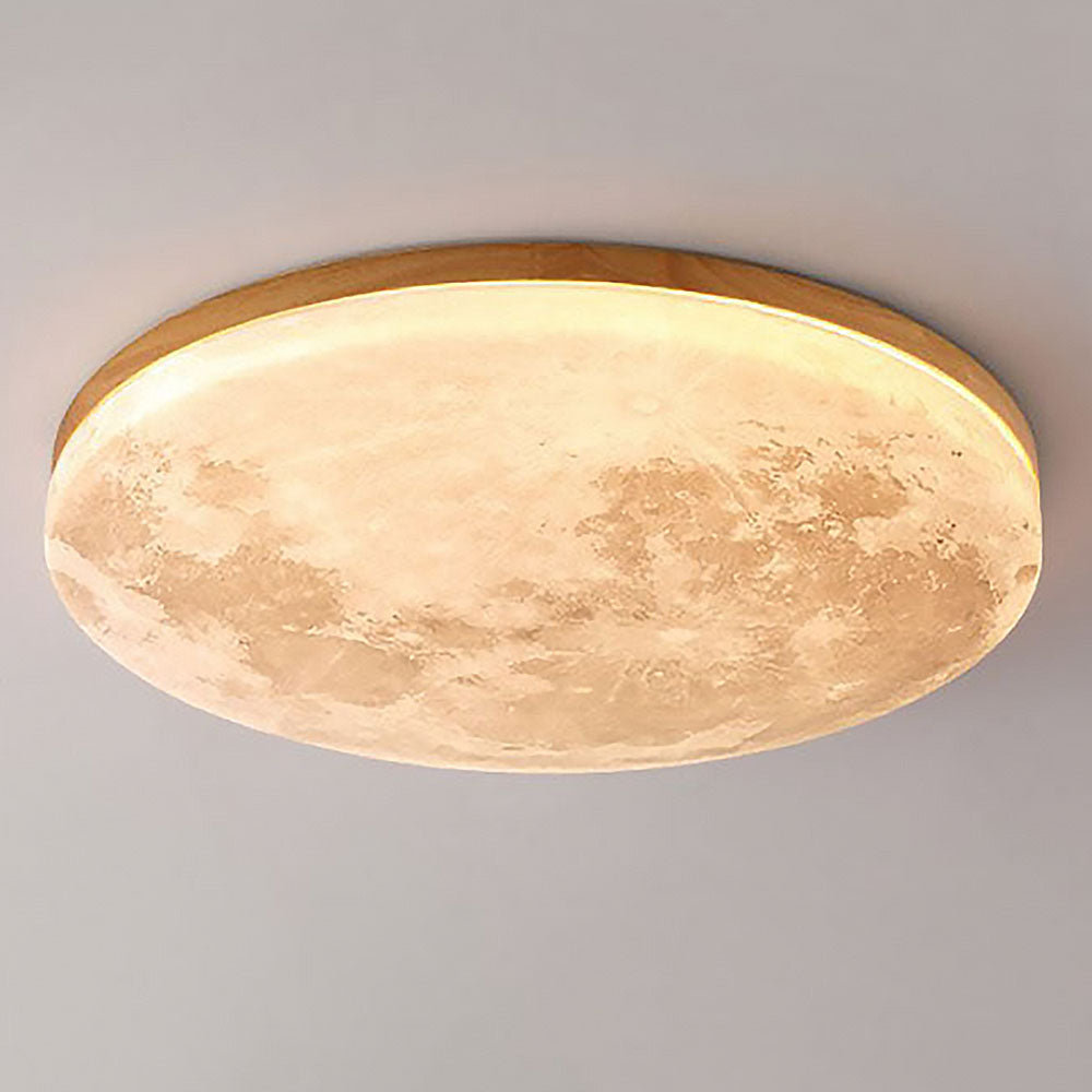 Lampada da soffitto - Lampada realistica a forma di luna | Illuminazione LED soffusa