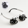 Magnifying glasses with light and 8x, 15x, and 23x magnification | ZoomSicht