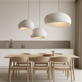 candeeiro moderno nórdico wabi sabi LED suspenso loft