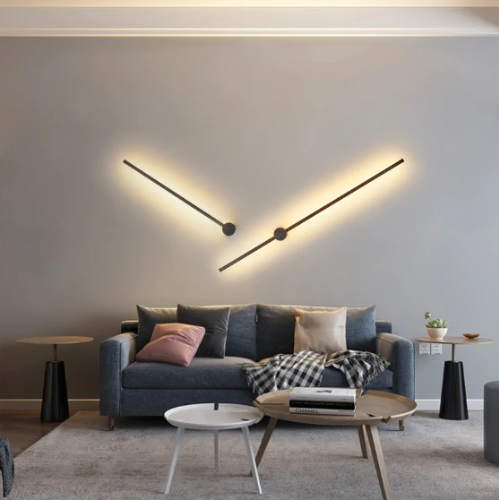 Lampada da Parete Dimmerabile | Telecomando | Alluminio di Lusso