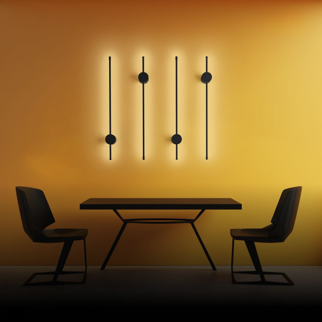 Lampada da Parete Dimmerabile | Telecomando | Alluminio di Lusso