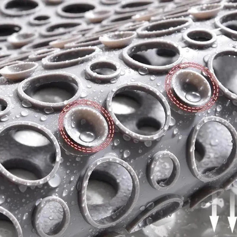 Tappetino da Doccia Antiscivolo Luxe - Igienico & Resistente alla Muffa | Sicuro