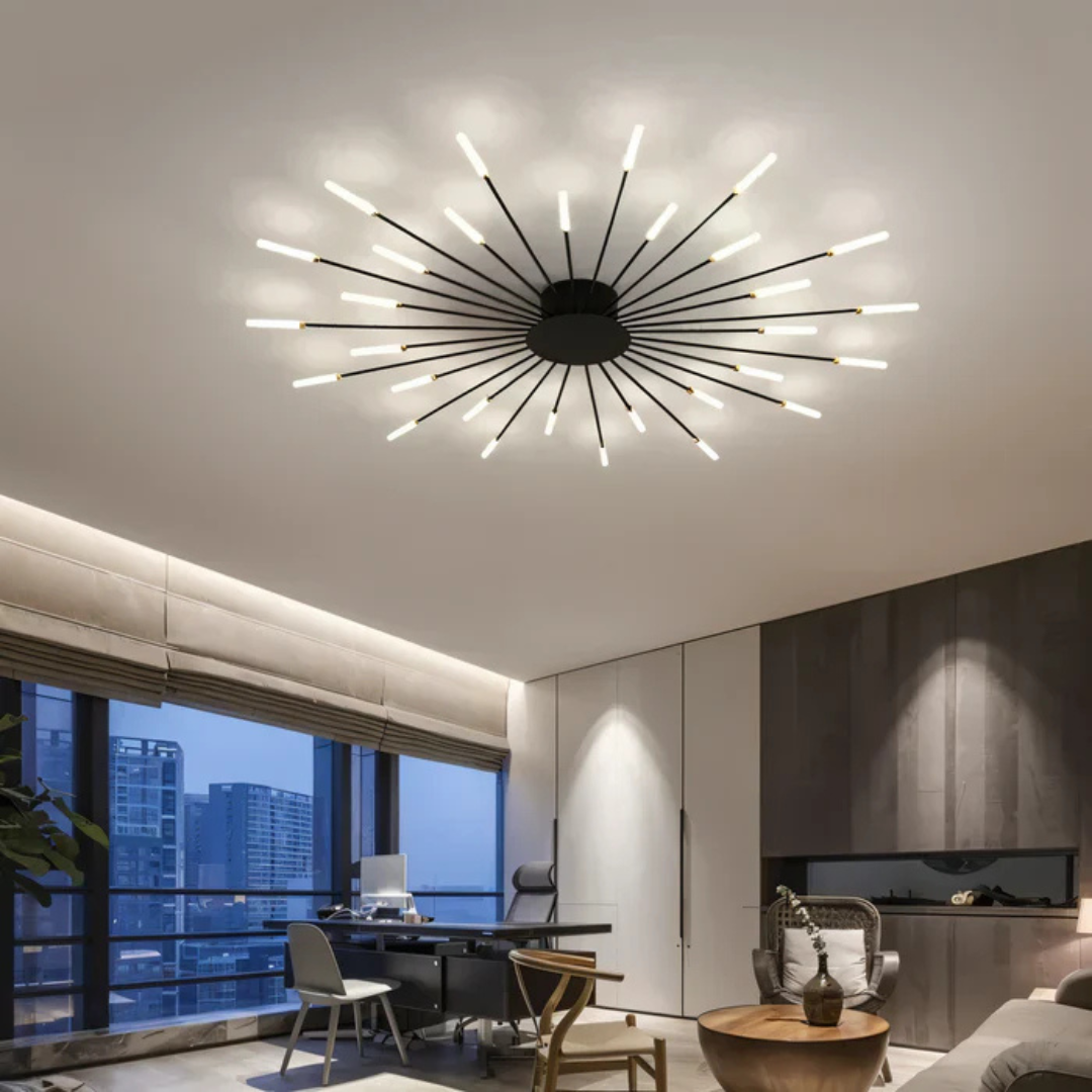 Lampada da soffitto LED di lusso - Elegante plafoniera | Illuminazione per soggiorno