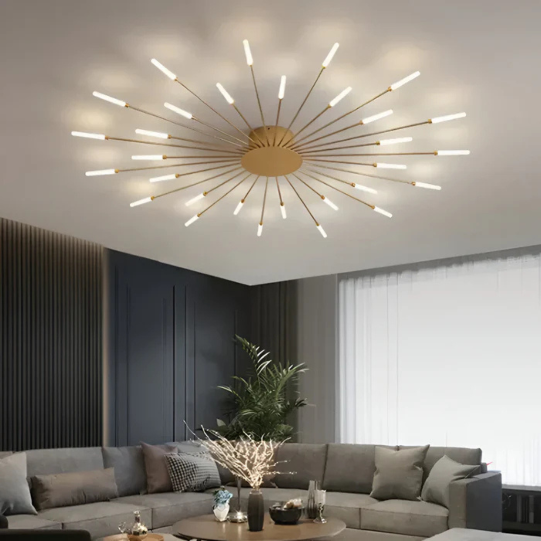 Lampada da soffitto LED di lusso - Elegante plafoniera | Illuminazione per soggiorno