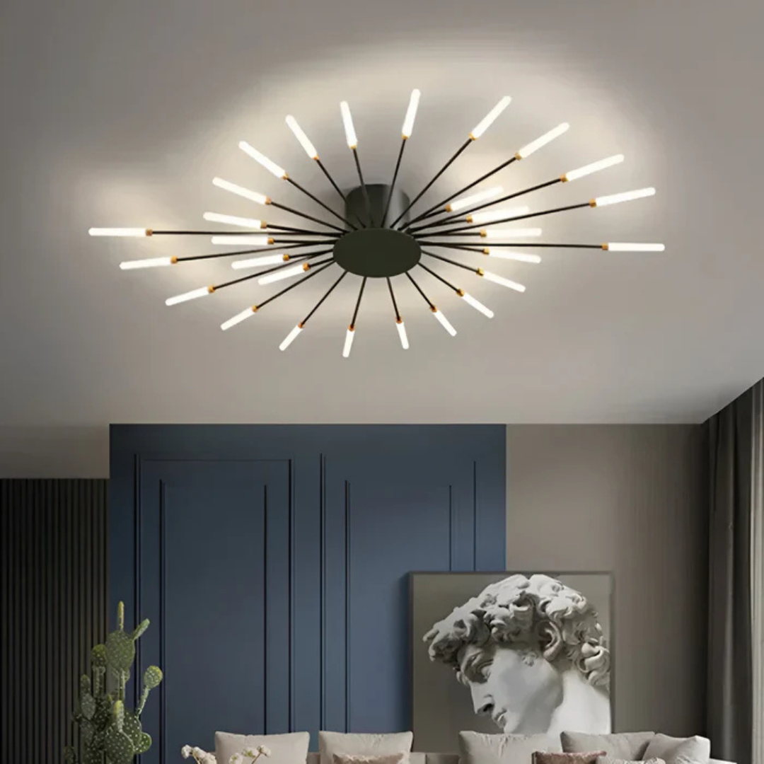 Lampada da soffitto LED di lusso - Elegante plafoniera | Illuminazione per soggiorno