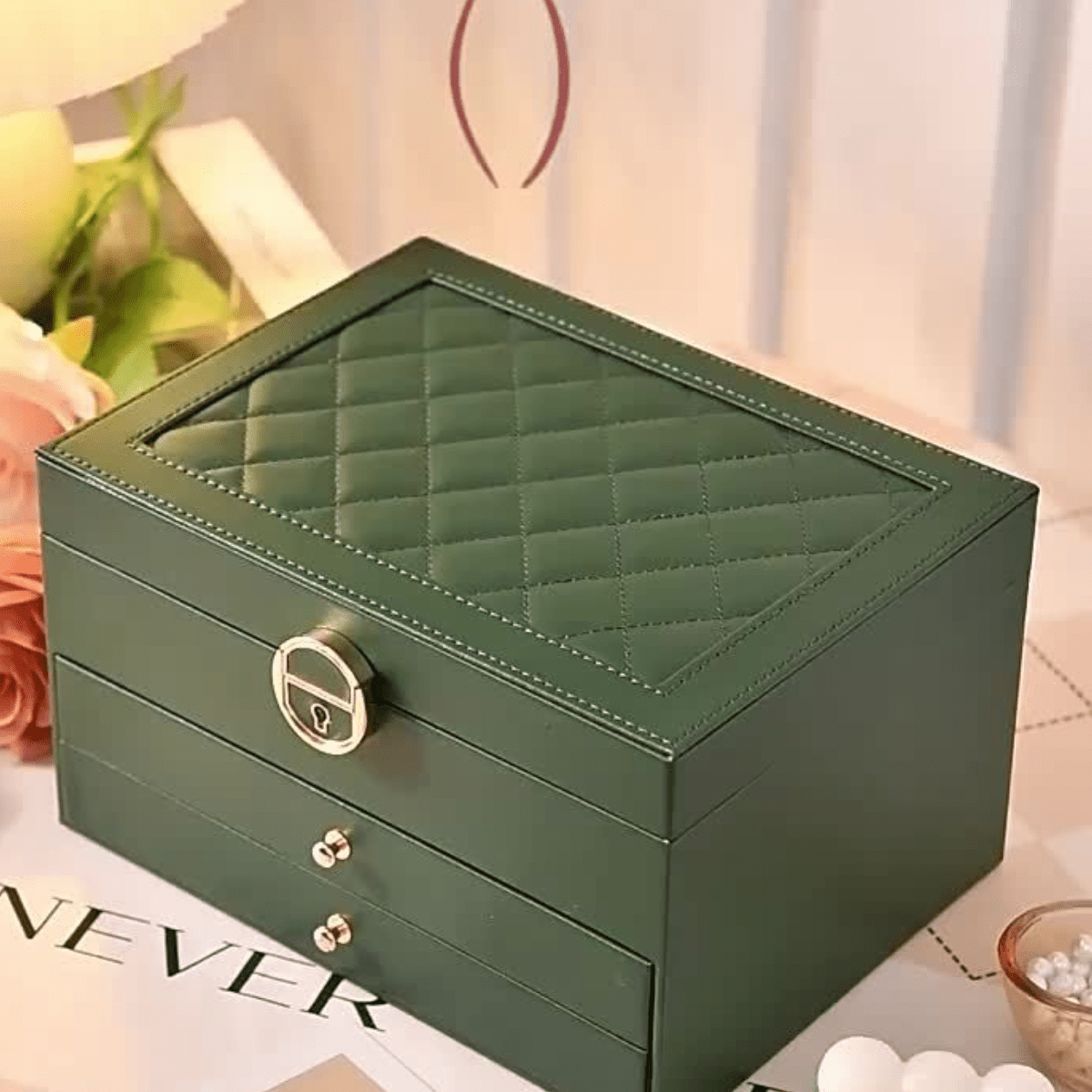 Scatola Organizer per Gioielli - Scatola di Lusso per Collane