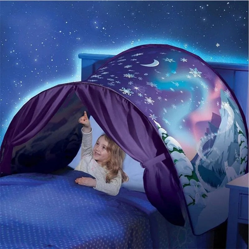 DreamTent Letto per Bambini - Mondo Magico del Sonno