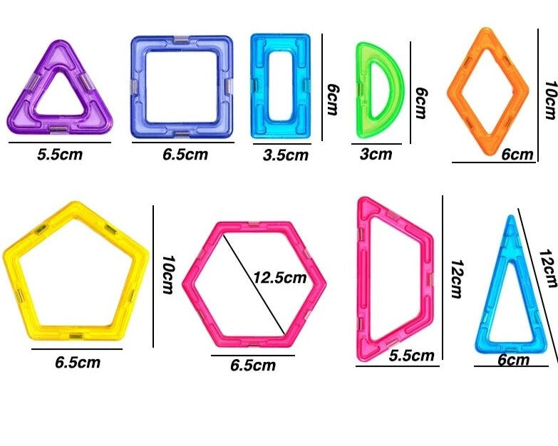 Giocattolo da Costruzione Magnetico - Sviluppa la Creatività | Blocchi Magnetici