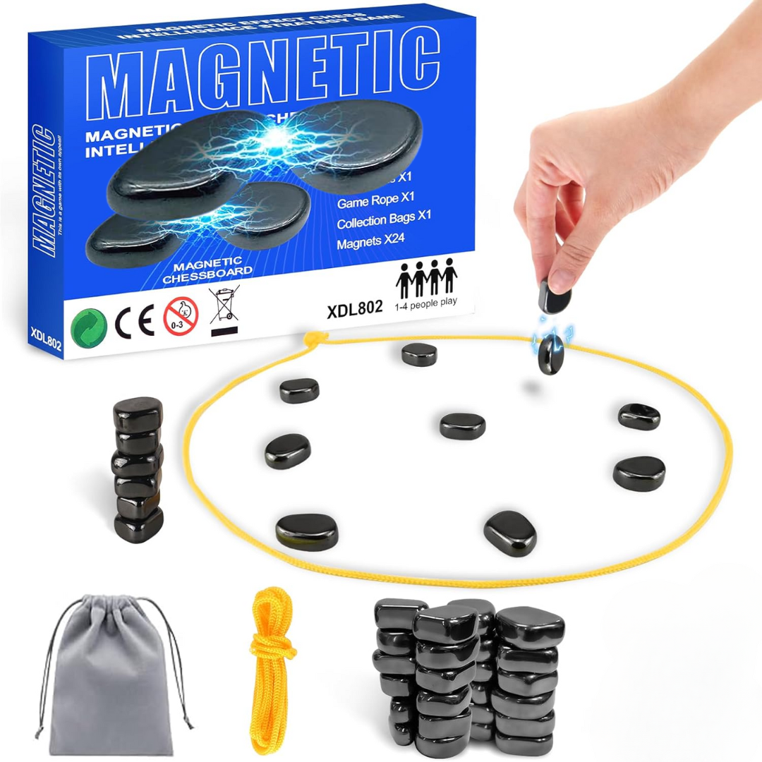 Set di Scacchi da Viaggio Magnetico per Divertimento Intelligente – CheckMate