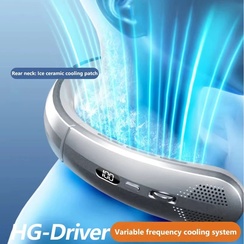 Ventilatore USB appeso al collo da 8000mAh