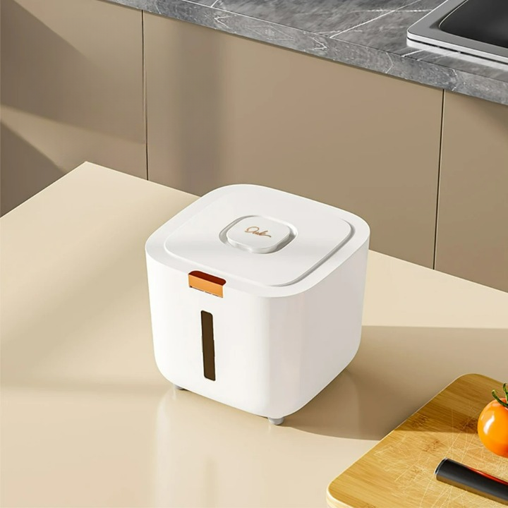 Dispenser Ermetico per Cereali con Coperchio (5–10 kg) - GranoBox