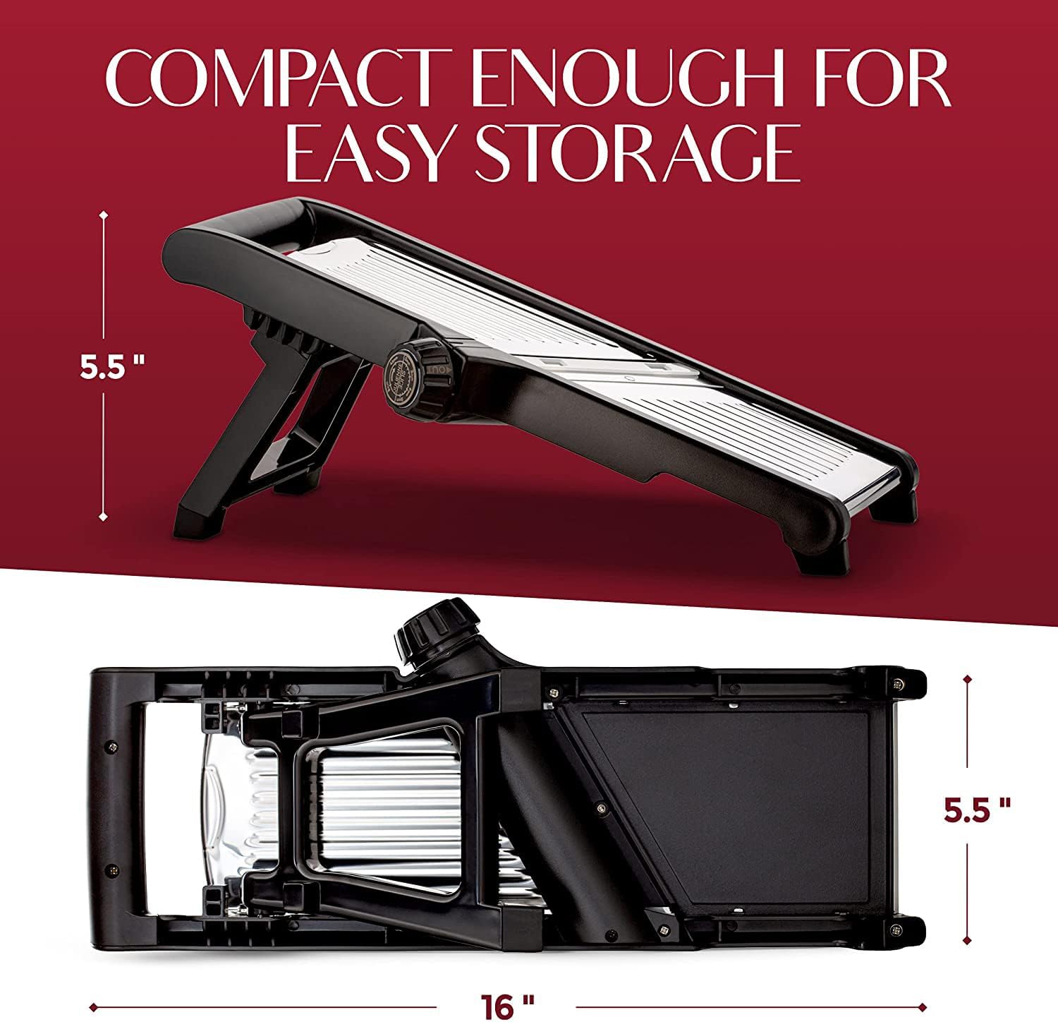 SlicerPro Set di Sicurezza | Mandolina con Guanti Resistenti al Taglio