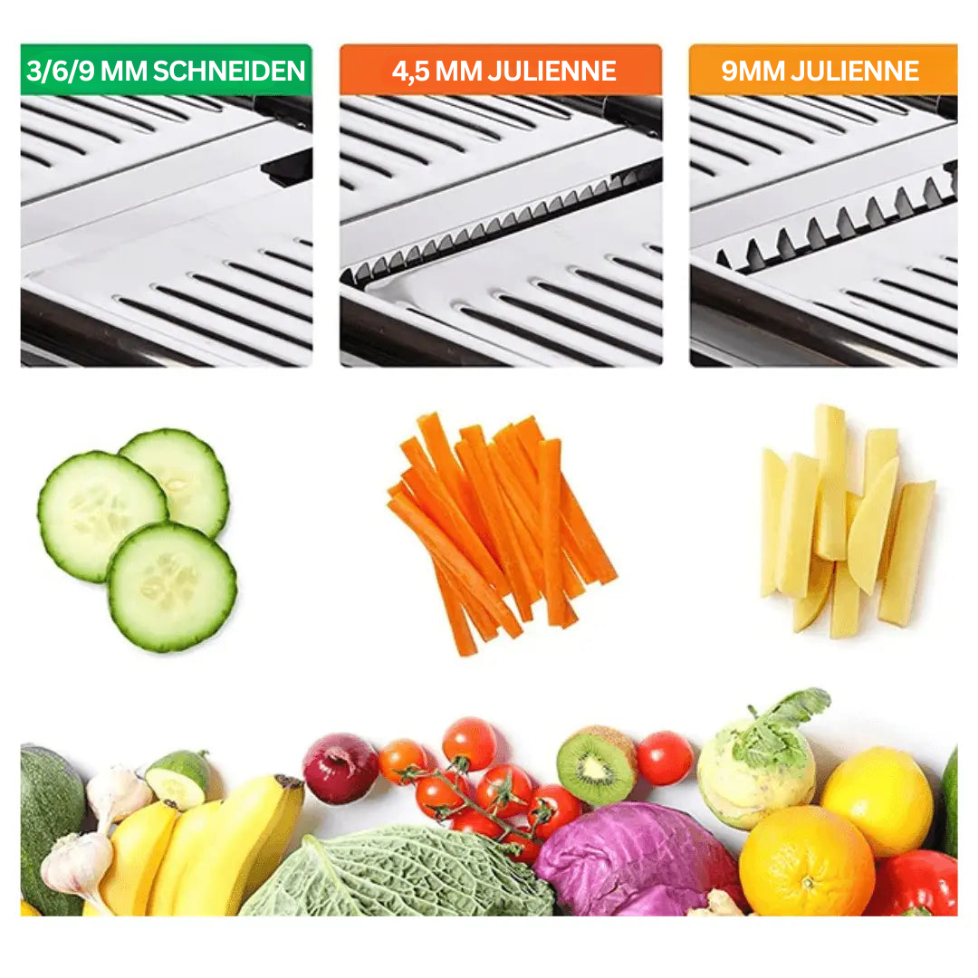 Mandolina in Acciaio Inossidabile - PrecisionSlice