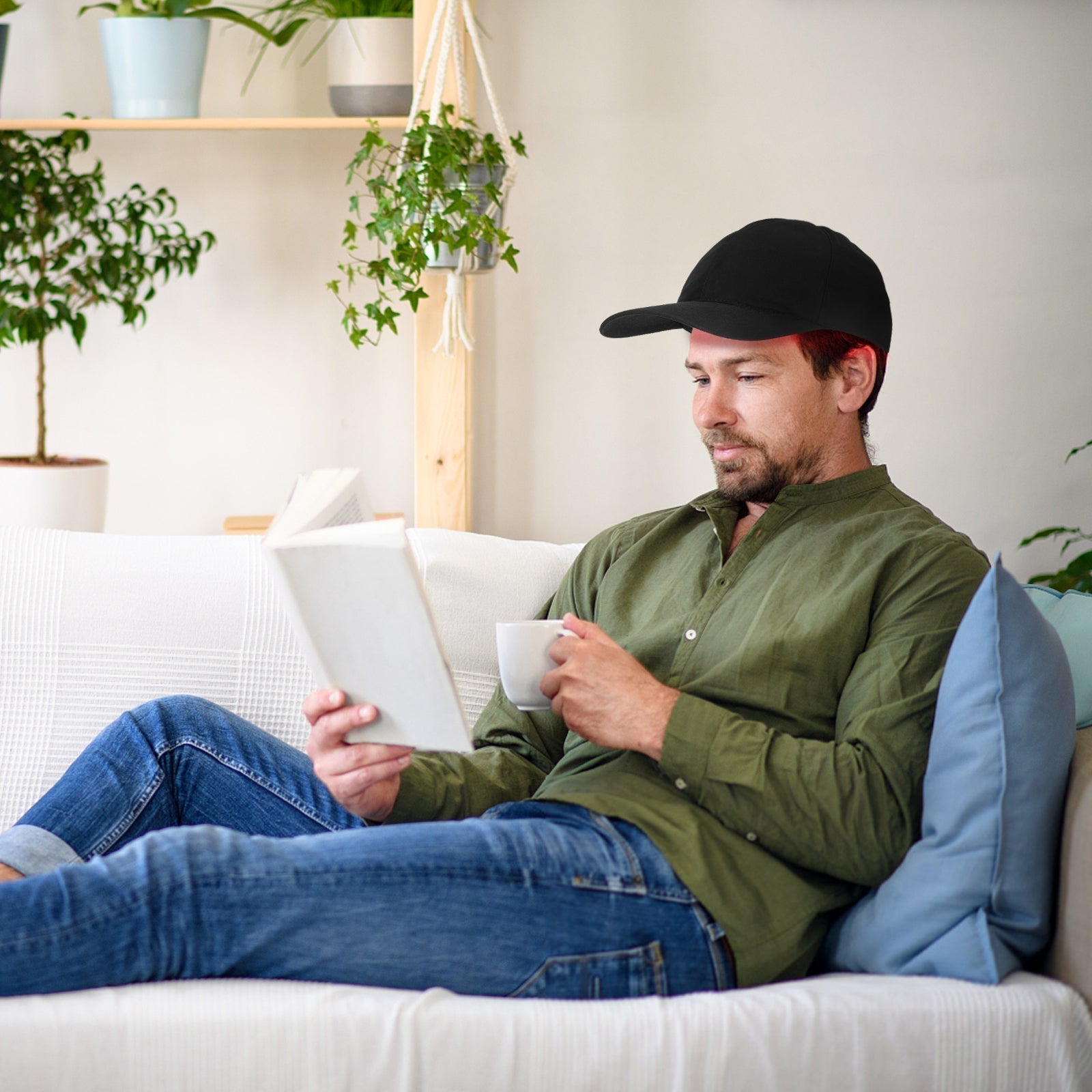 Cappello per Terapia a Luce Rossa Infrarossa - HairGlow Pro