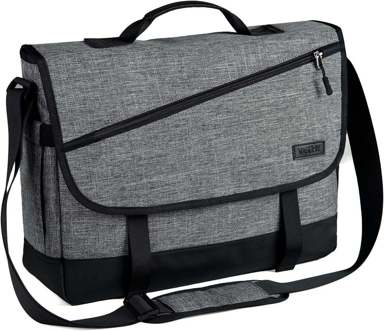 Borsa Messenger per Laptop Resistente all'Acqua con Cinghia Regolabile – Serie WorkMate