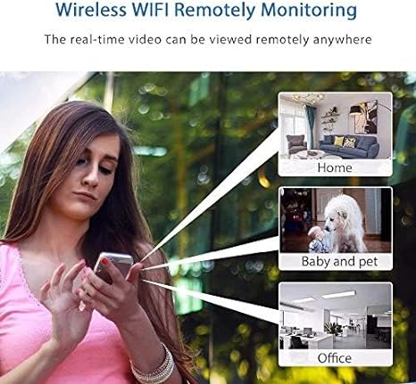 Mini Telecamera di Sicurezza Wireless 1080P - Interno ed Esterno