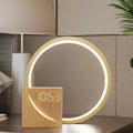 Lampada Sveglia LED Moderna con Display Digitale e Porta USB per Ricarica - Ideale per la Camera da Letto