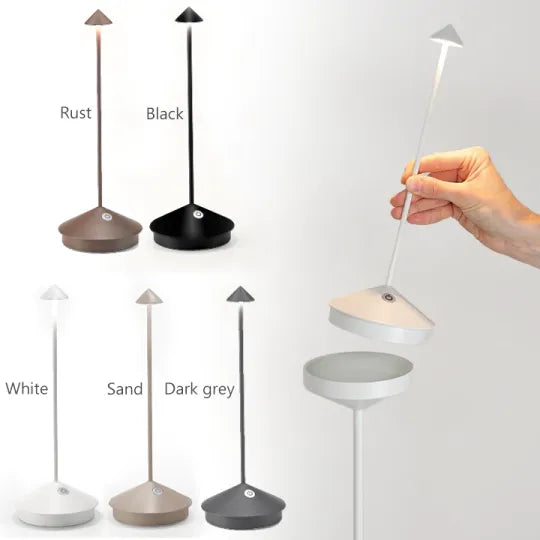 Lampada da tavolo LED wireless moderna - Elegante e versatile