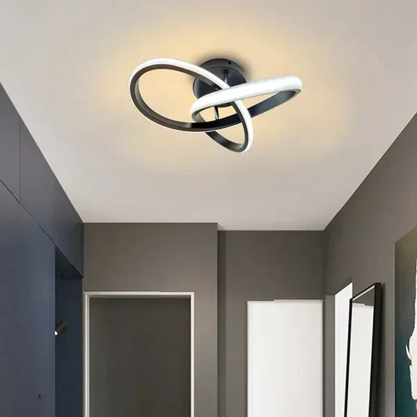 Lampada da soffitto LED moderna - Design a risparmio energetico | 24 cm