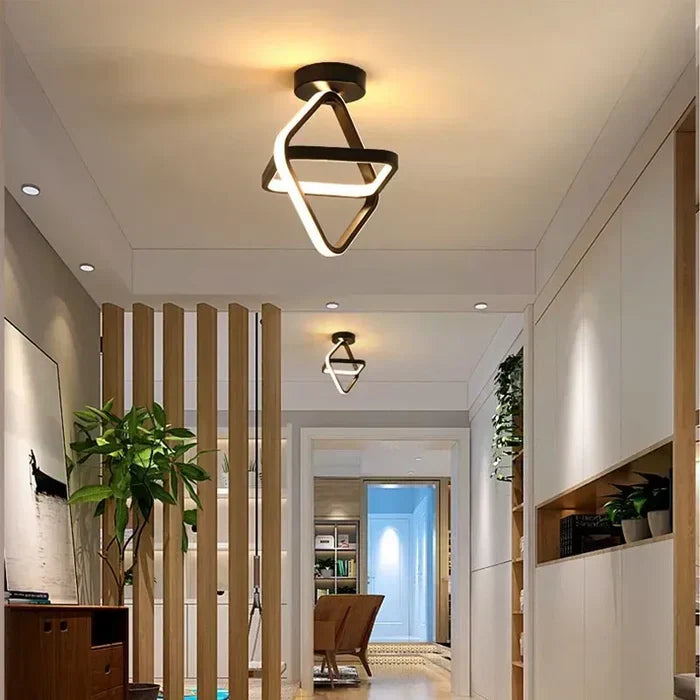 Lampada da soffitto LED moderna - Design a risparmio energetico | 24 cm